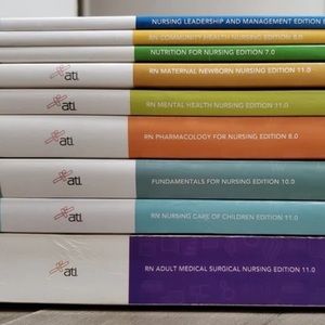 ATI RN PREP BOOKS- used like new condition